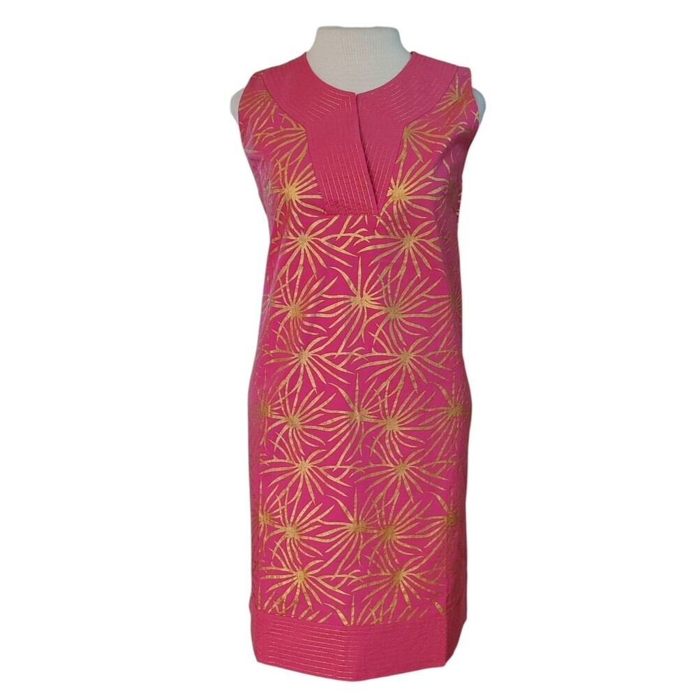 NWT Gretchen Scott Designs Summer Cruise Vacation Starburst Sheath Dress